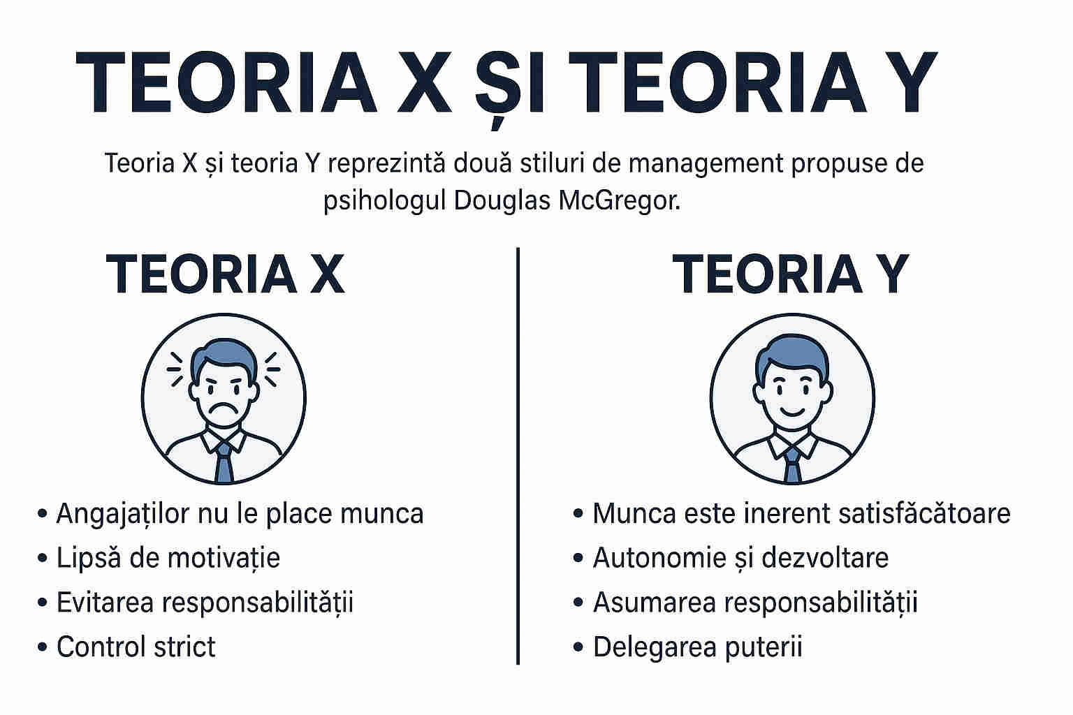 Teoria X și Y a lui Douglas McGregor Teoria X și Y a lui Douglas McGregor